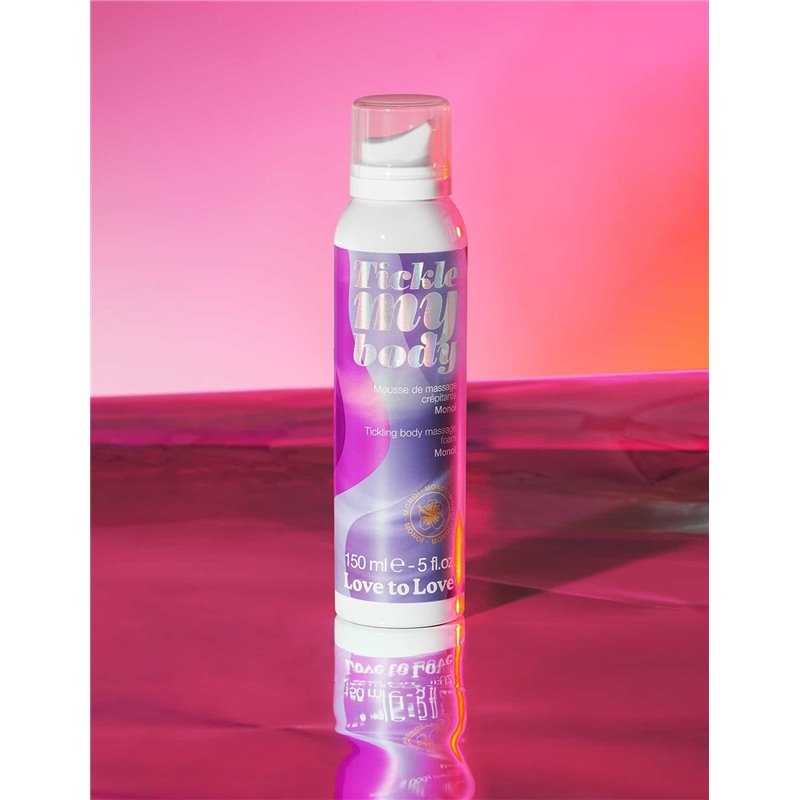 Mousse massage crépitante - monoï