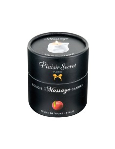 Bougie de massage - Pêche 2