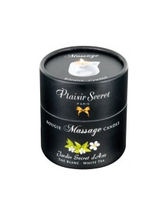 Bougie de Massage - Thé Blanc - Plaisir Secrets 2