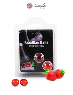 2 Brazilian Balls - fraise