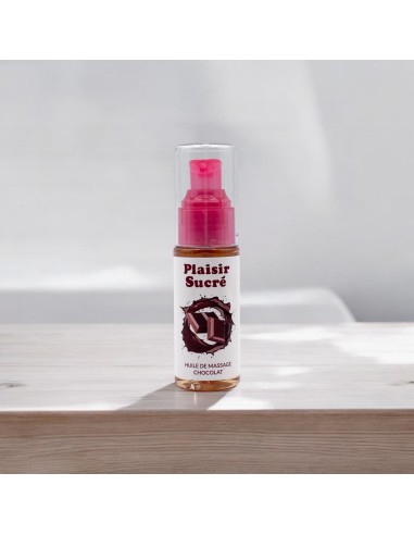  Huile de Massage Gourmande - Chocolat - Plaisir Sucré -  Huile de massage - Avenue du Plaisir - Sexshop n°1 en France