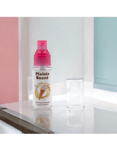  Huile de Massage Gourmande - Vanille - Plaisir Sucré -  Huile de massage - Avenue du Plaisir - Sexshop n°1 en France