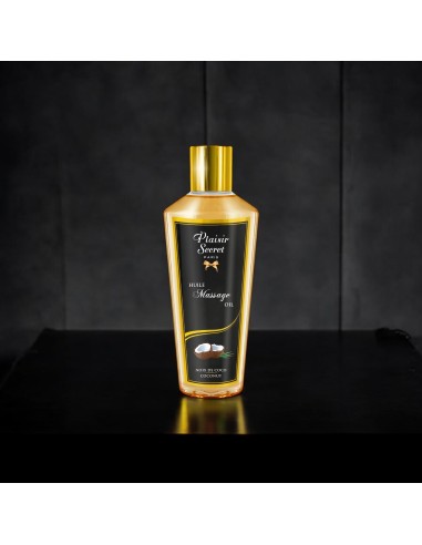 Huile de massage sèche : Noix de Coco -  Huile de massage - Avenue du Plaisir - Sexshop n°1 en France