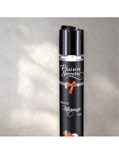 Huile de massage gourmande et comestible - Litchi -  Huile de massage - Avenue du Plaisir - Sexshop n°1 en France