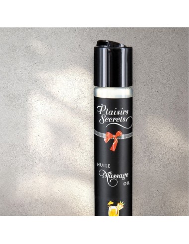 Huile de massage gourmande et comestible - Piña Colada -  Huile de massage - Avenue du Plaisir - Sexshop n°1 en France